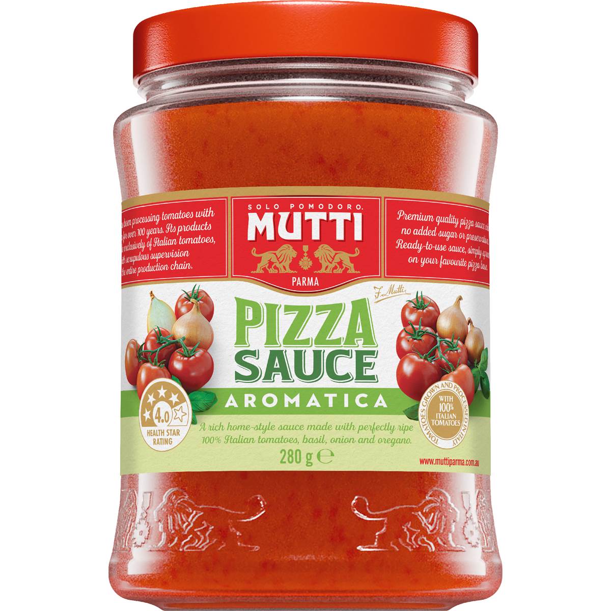 Mutti Pizza Sauce Aromatica 280g