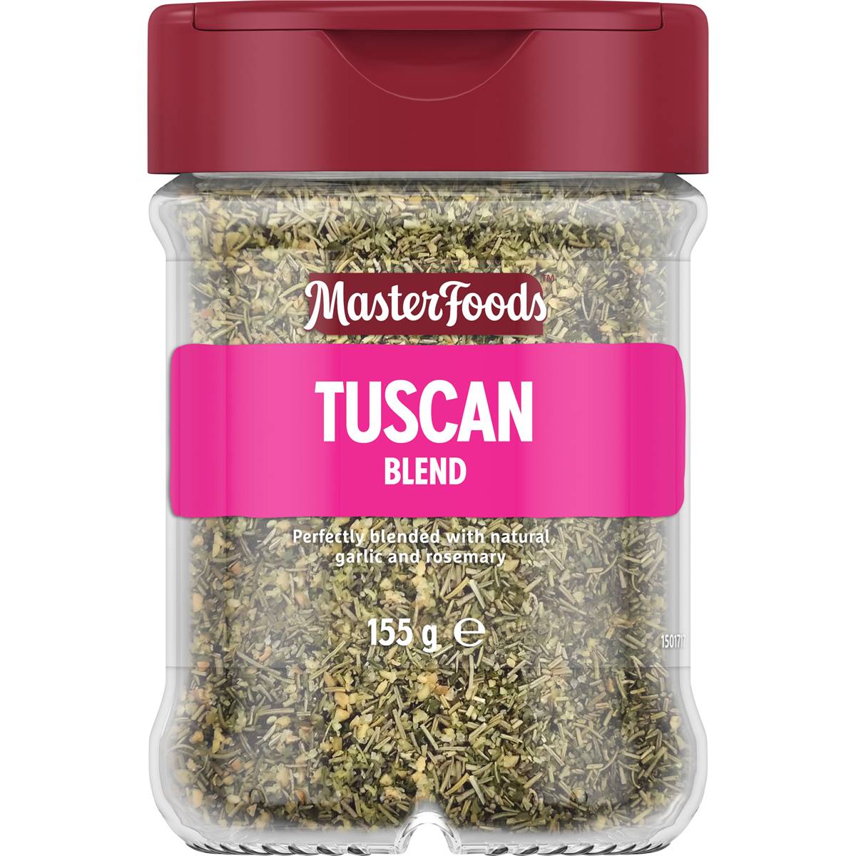 Calories in Masterfoods Large Tuscan Seasoning Seasoning