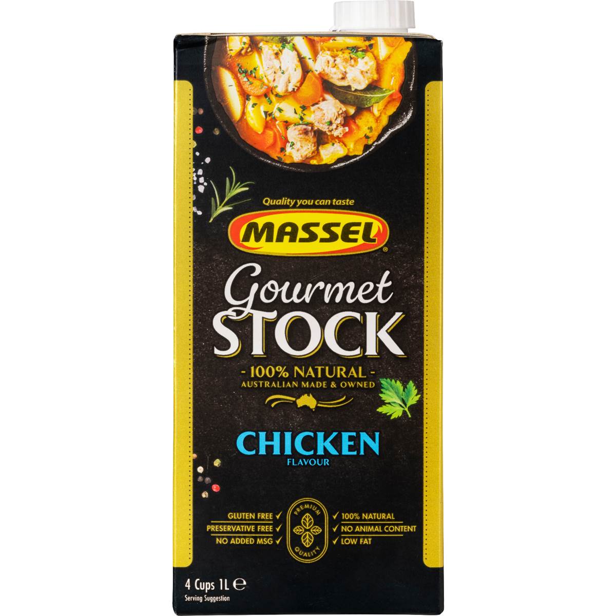 Massel Gourmet Liquid Stock Chicken 1L