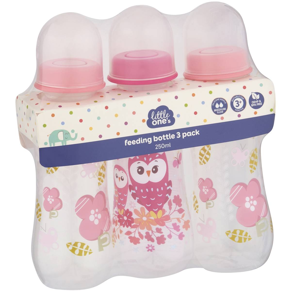 Little One's Feeding Bottles Assorted