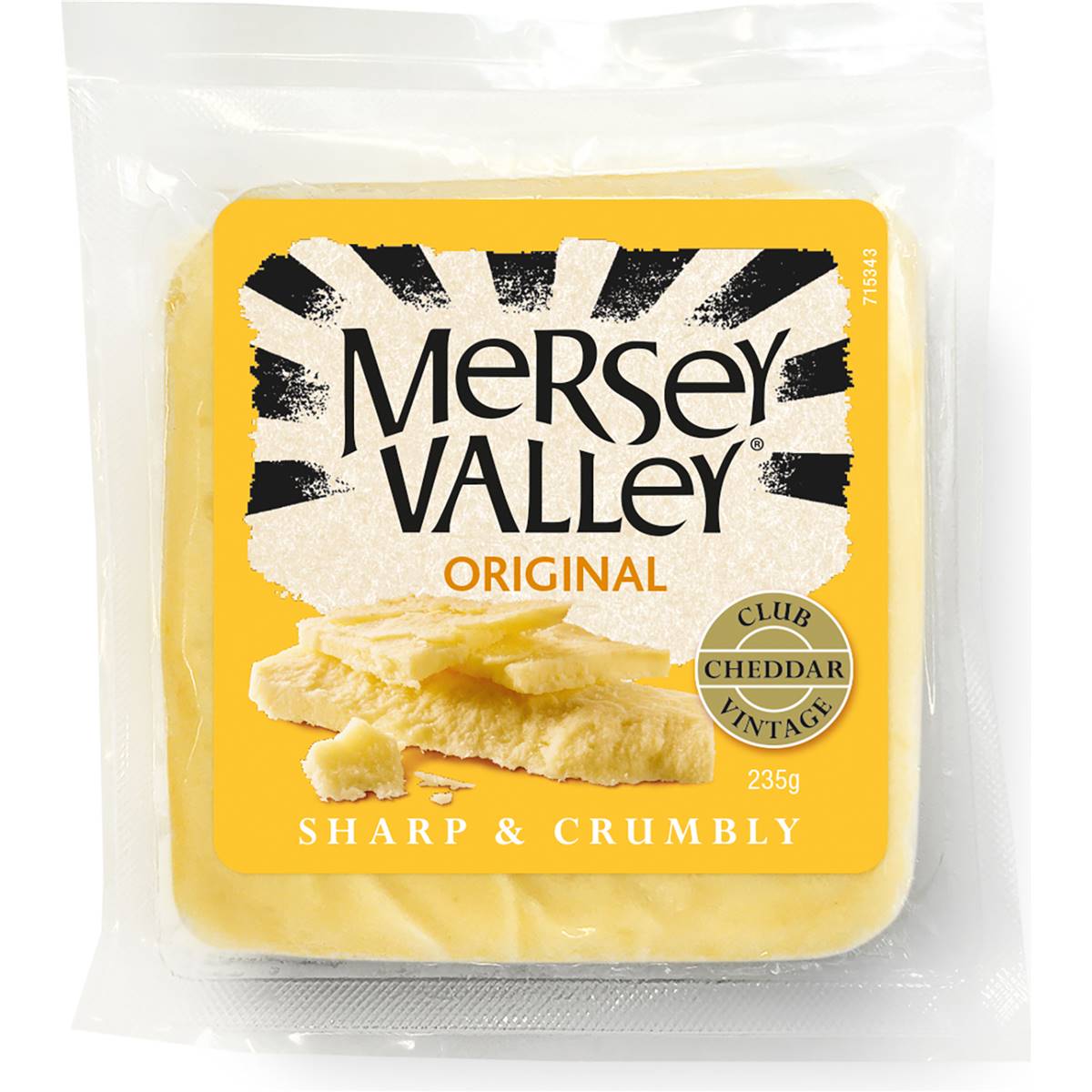 404 calories in Mersey Valley Original Cheddar Cheese (100g) calcount