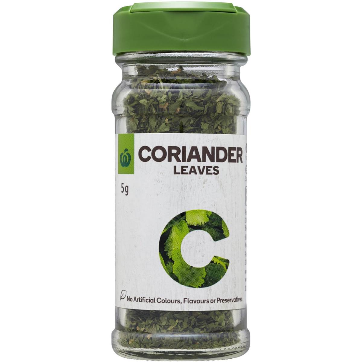 289 calories in Woolworths Coriander Leaves Leaves (100g) calcount