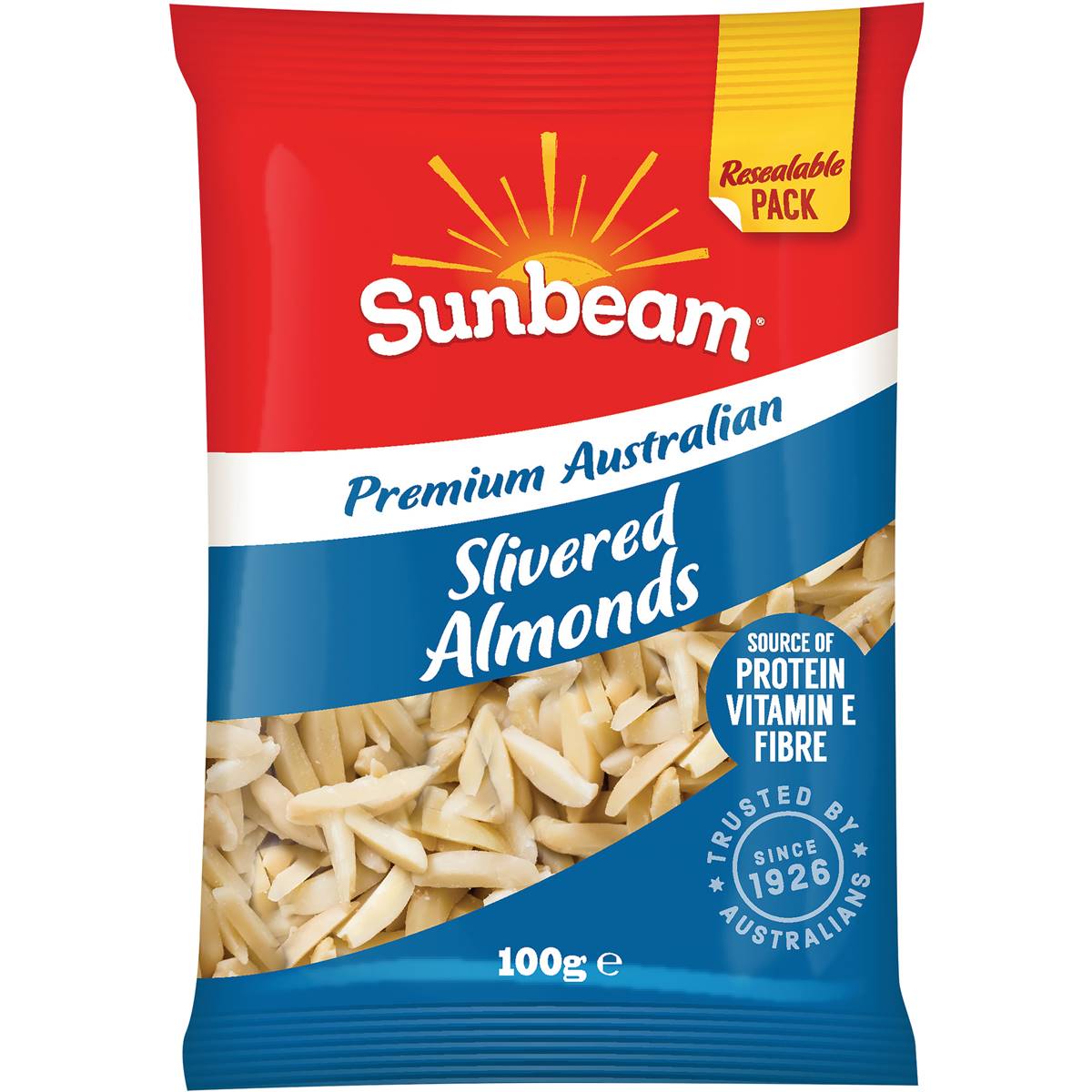 Calories in Sunbeam Almonds Slivered calcount