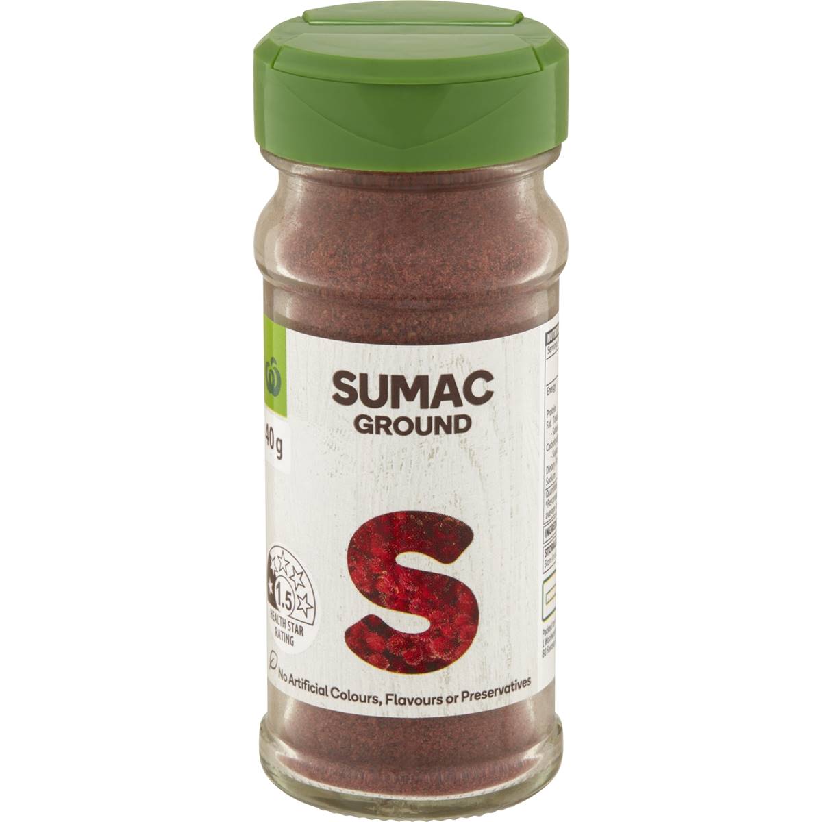 Calories in Woolworths Sumac Ground