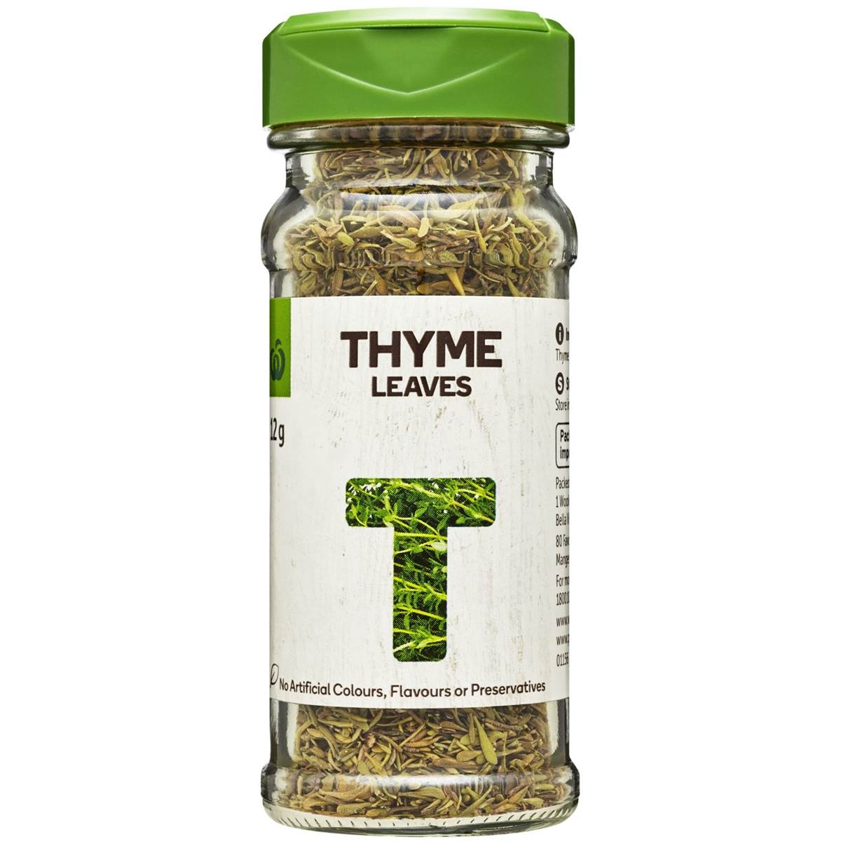 Woolworths Thyme Leaves 12g
