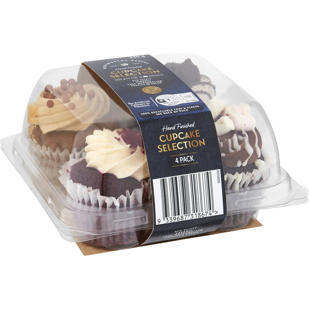 Woolworths Assorted Iced Cupcakes