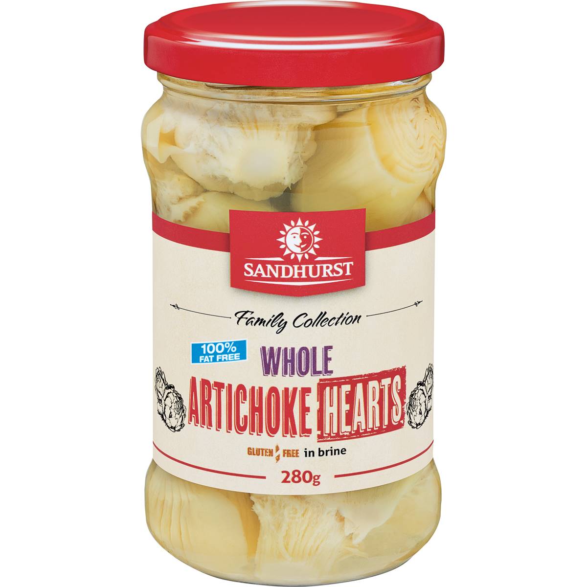 Sandhurst Artichoke Hearts In Brine