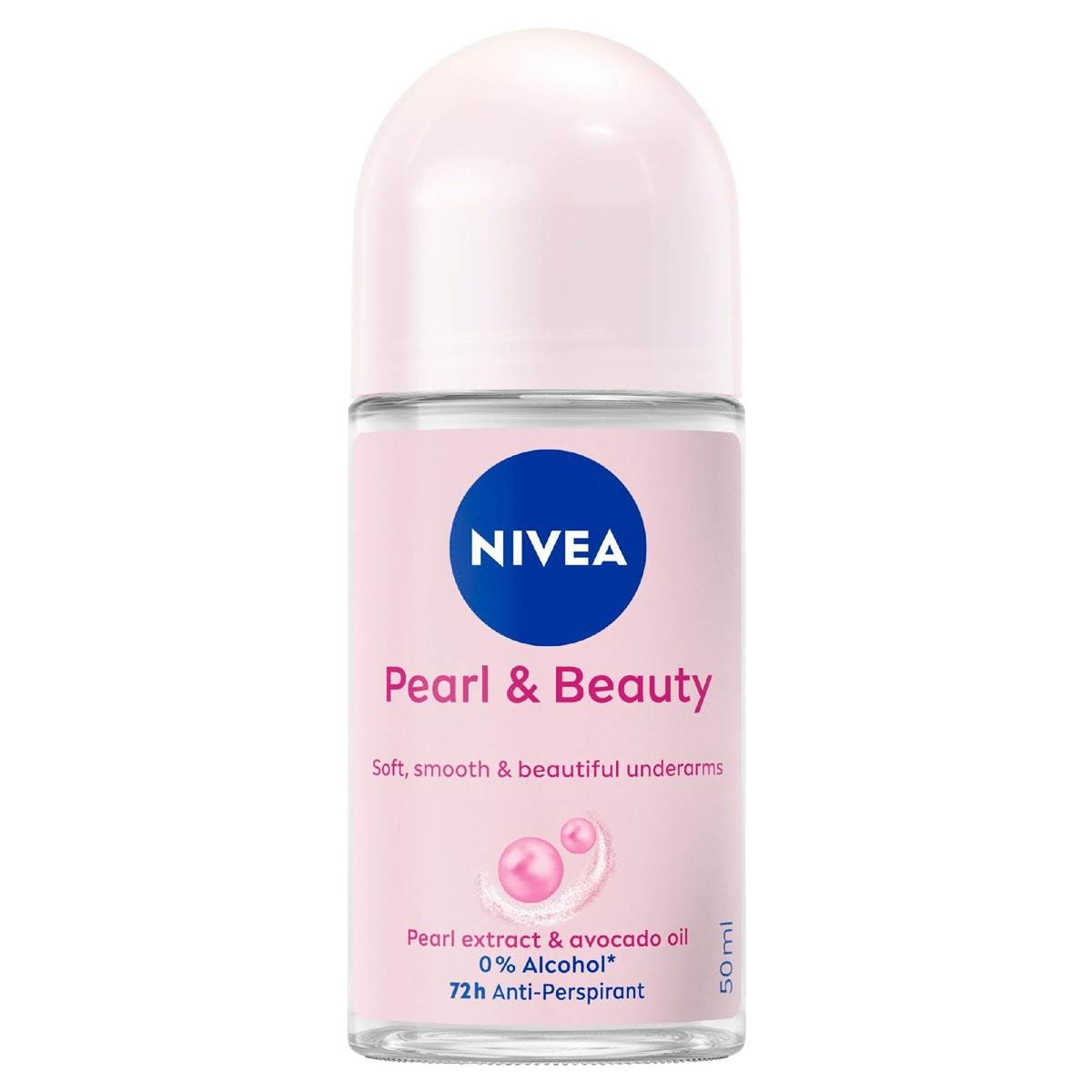 Nivea Pink Pearl & Beauty Roll On Deodorant 50mL