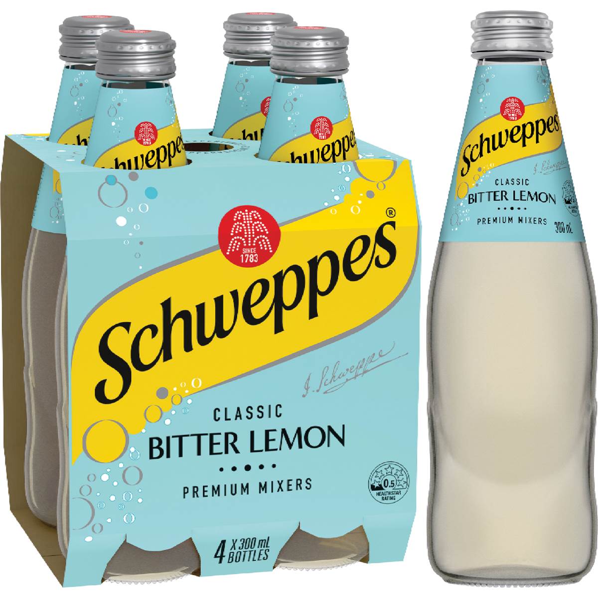 Calories in Schweppes Bitter Lemon calcount