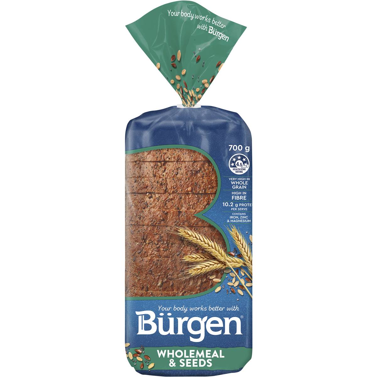 Burgen Bread Wholemeal & Seeds