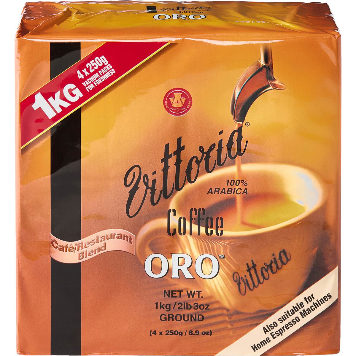 Calories in Lavazza Qualita Oro Ground Coffee Calorie Counter Australia