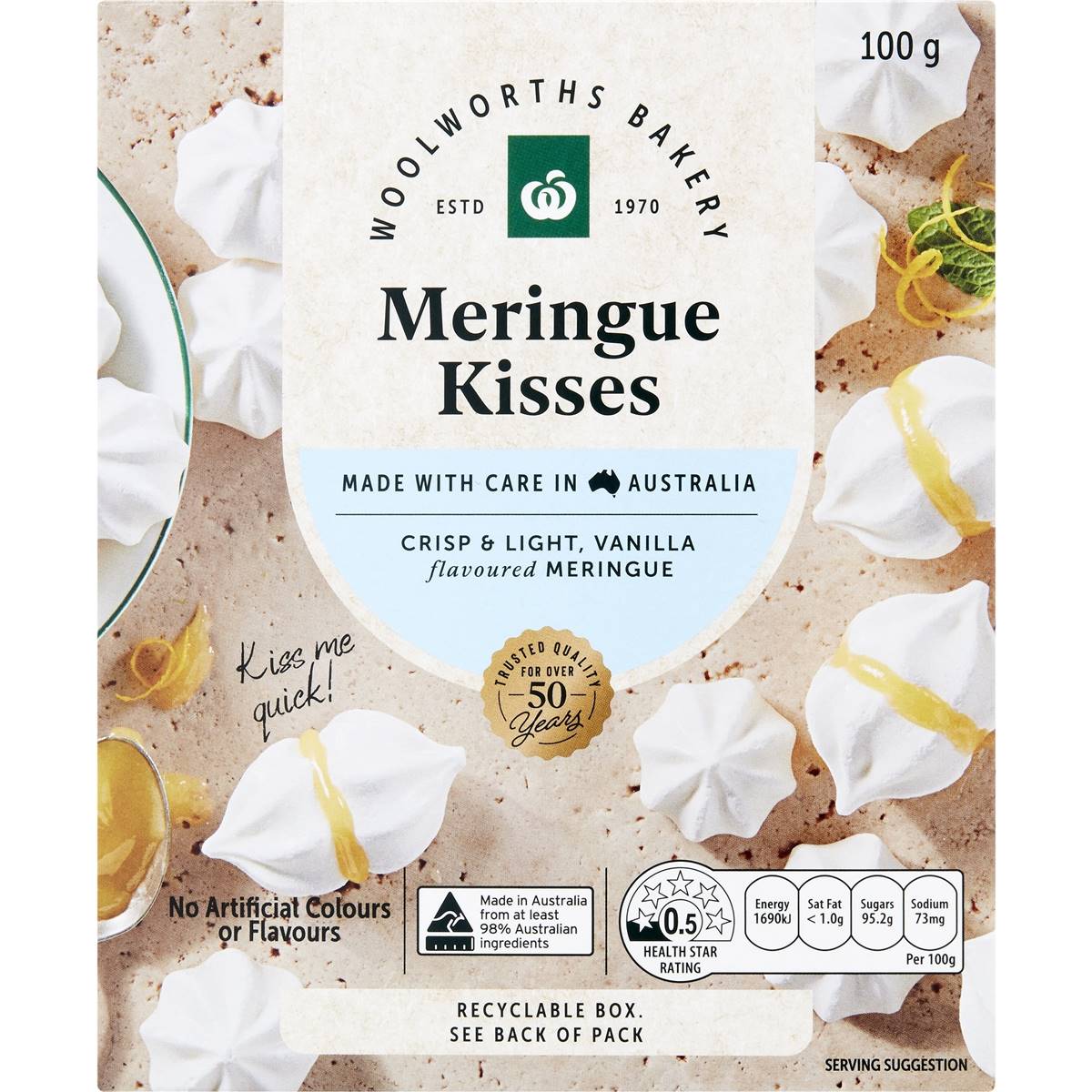 Woolworths Meringues Vanilla Minis