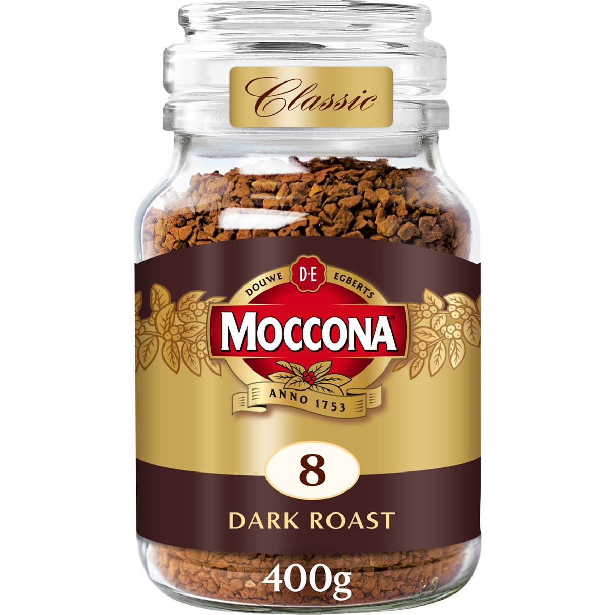 Calories in Moccona Freeze Dried Instant Coffee French Style calcount