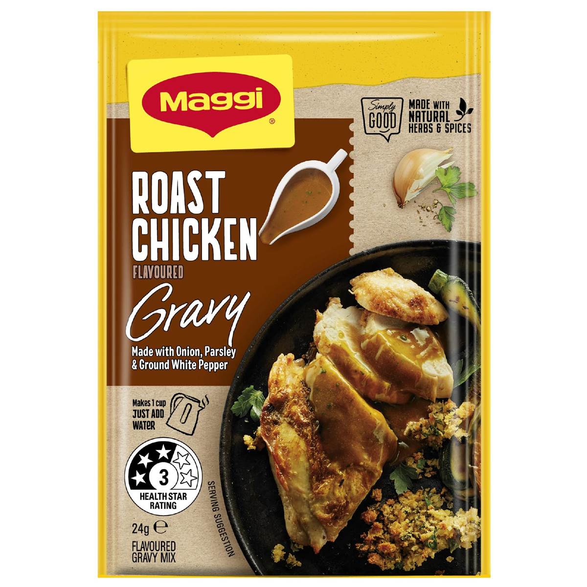 Maggi Gravy Mix Roast Chicken