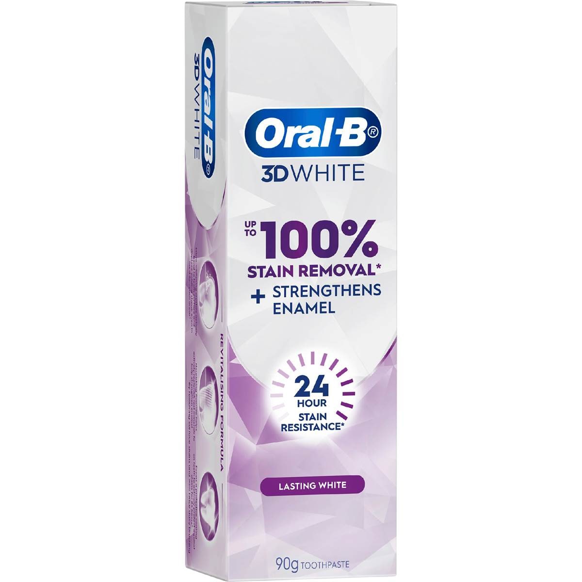 Oral-B 3D White Professional Enamel Strong Whitening Toothpaste 90g