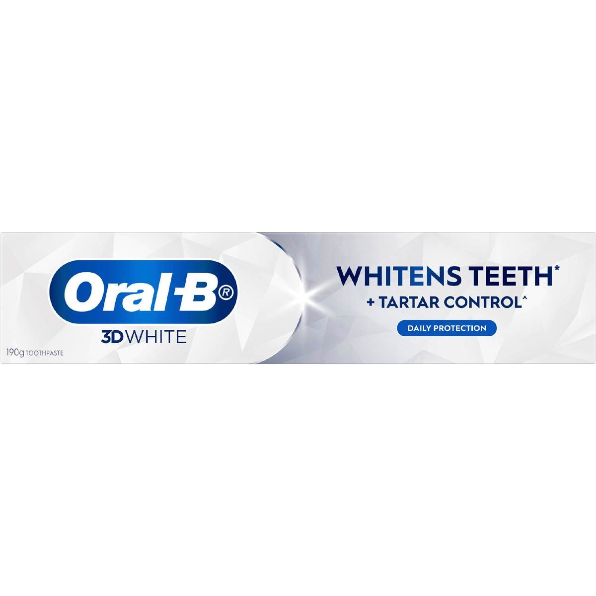 Oral-B 3D White Enamel Strong Whitening Toothpaste 190g