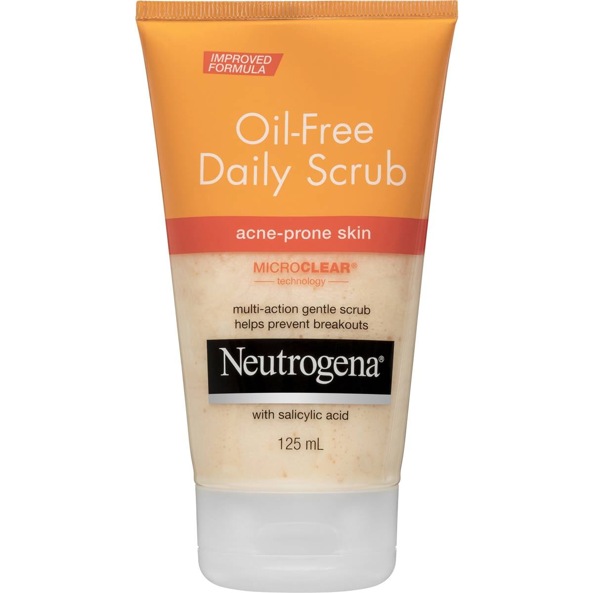 Neutrogena Oil Free Acne Face Scrub 125mL