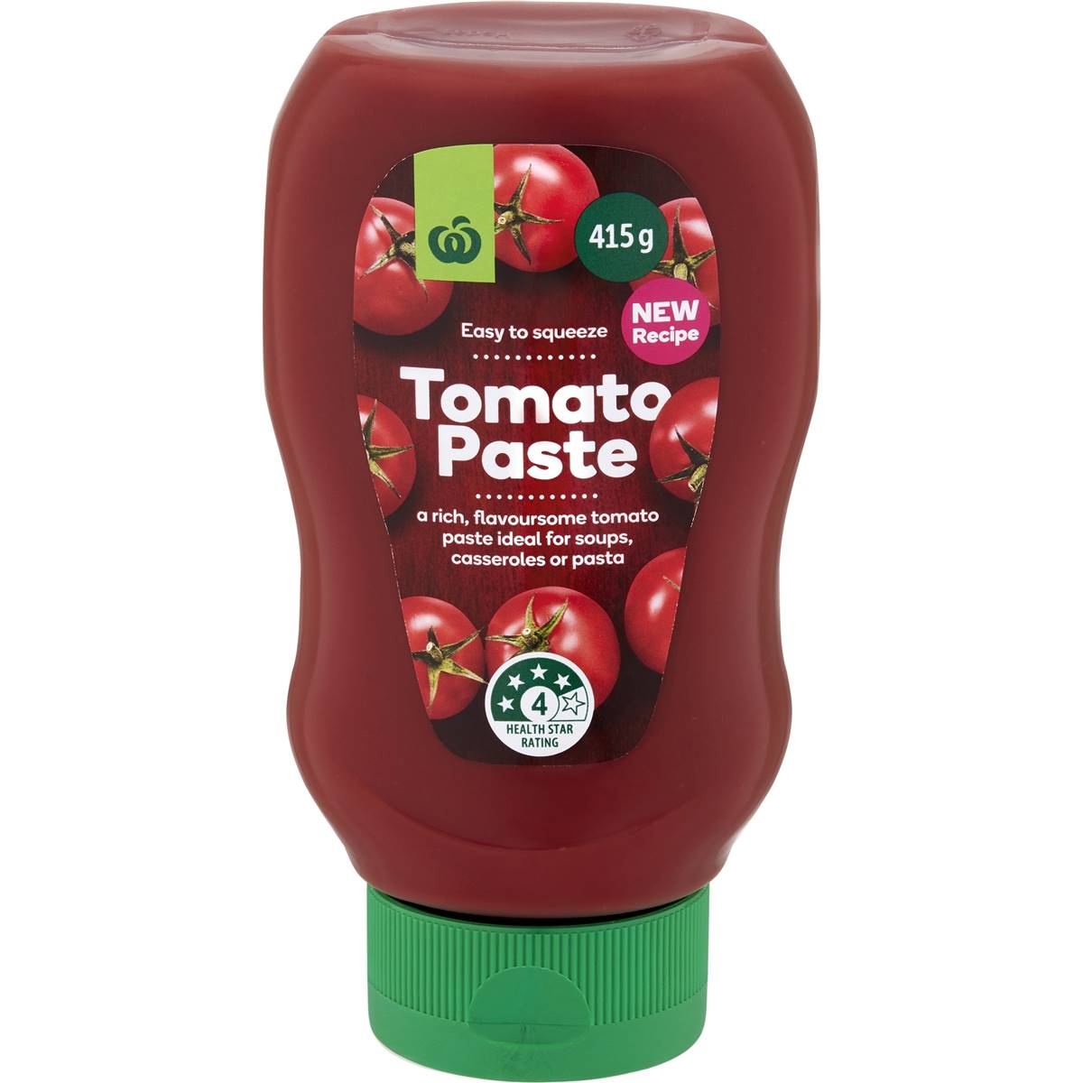 Calories in Woolworths Tomato Paste calcount