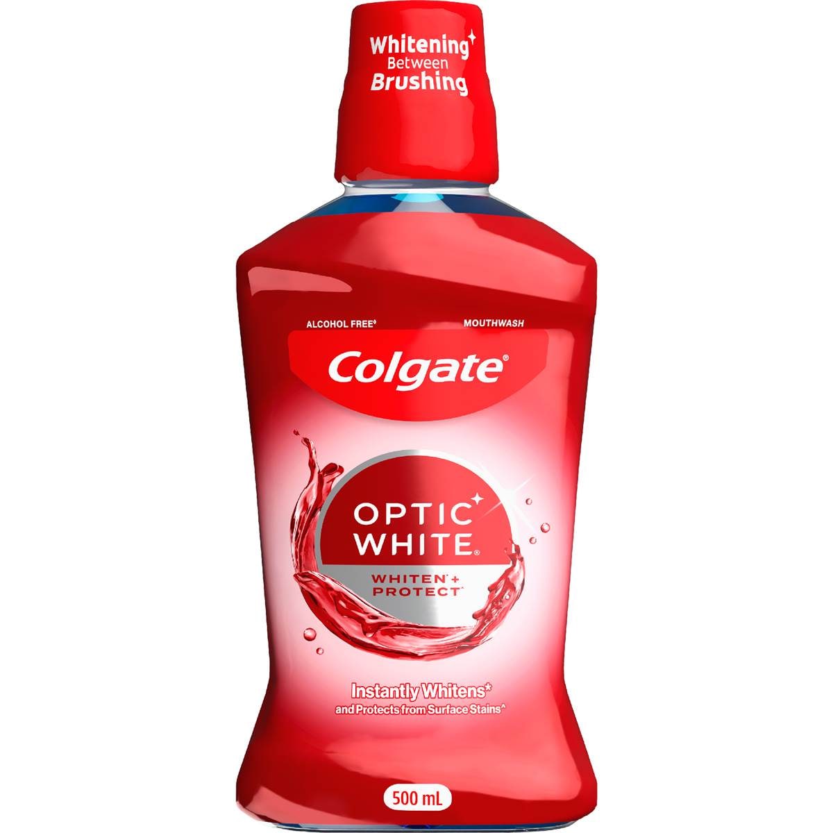 Colgate Optic White Mouthwash Brightener 500mL