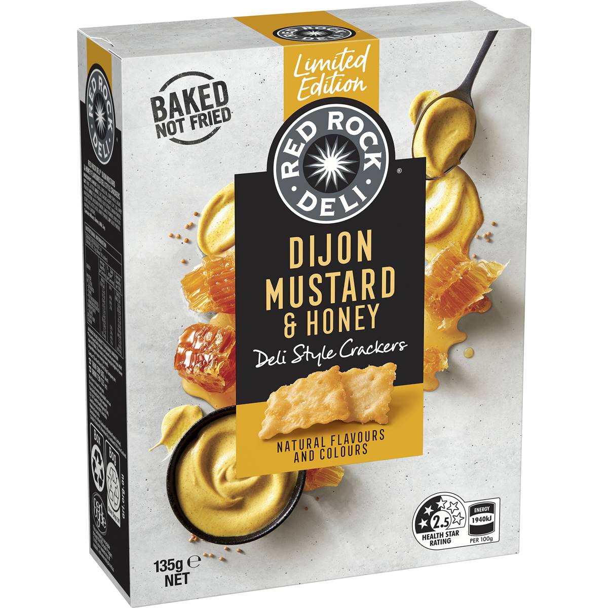 Calories in Red Rock Deli Potato Chips Dijon Mustard & Honey calcount