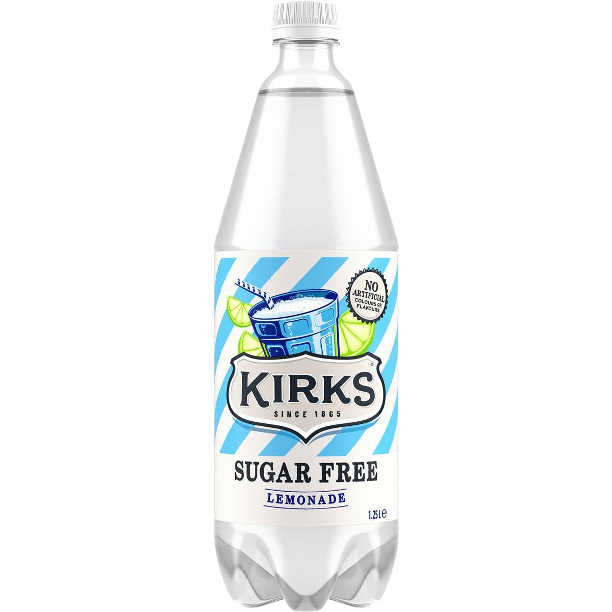 Calories in Kirks Lemonade Sugar Free Bottle calcount