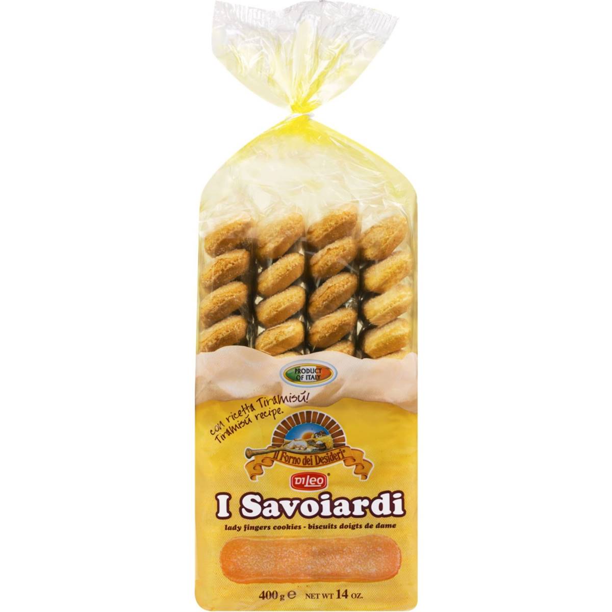 Calories in Di Leo Savoirdi Sponge Fingers Sponge Fingers
