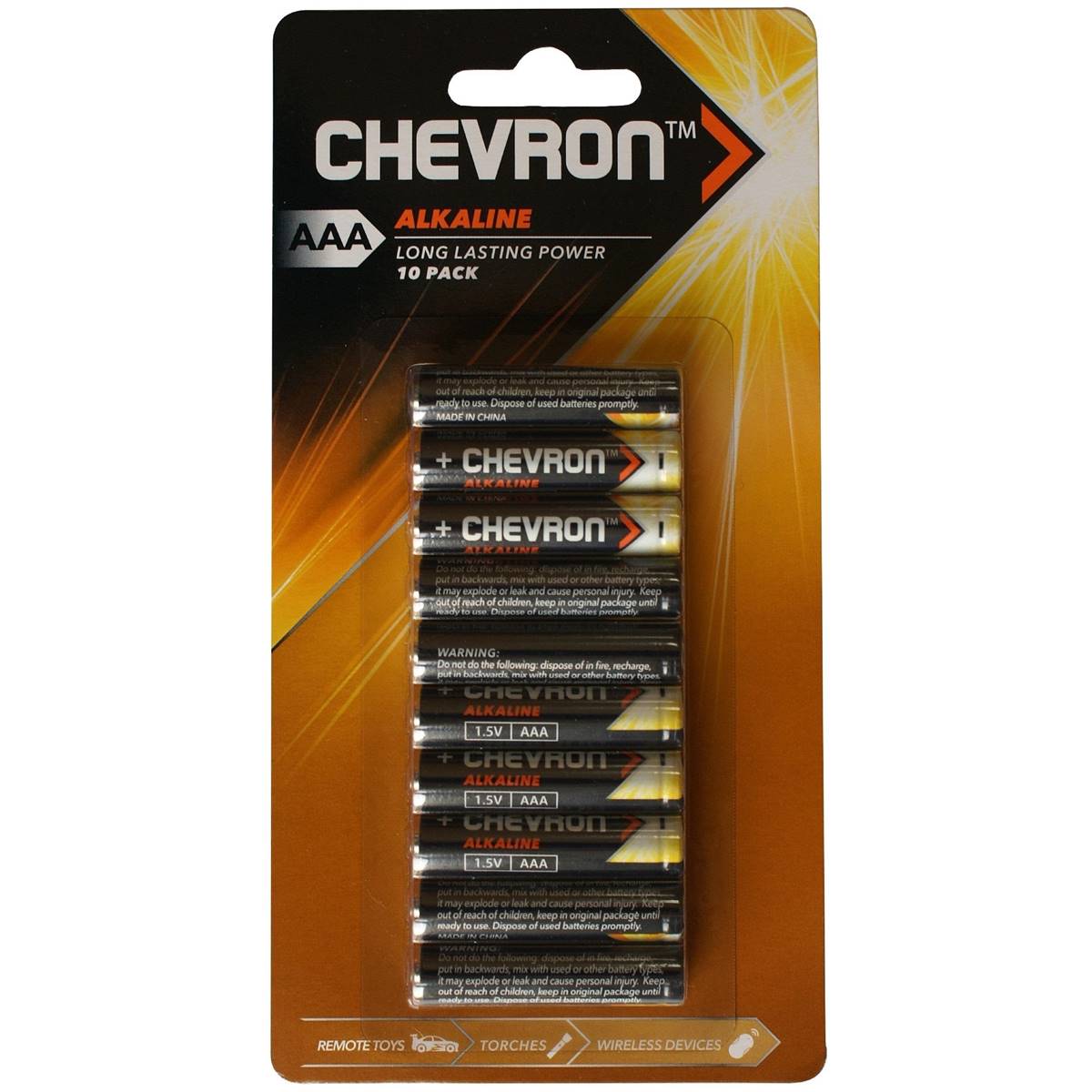 Chevron Alkaline Aaa