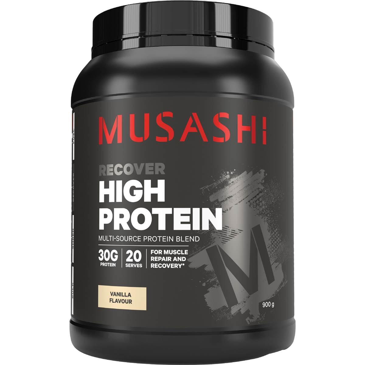 Musashi High Protein Powder Vanilla Milkshake 900g – Woolworths