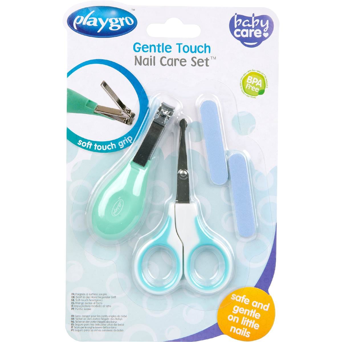 Playgro Grooming Nail Care Set each