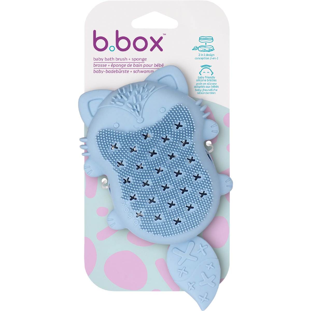 B.Box Bath Time Brush & Sponge each