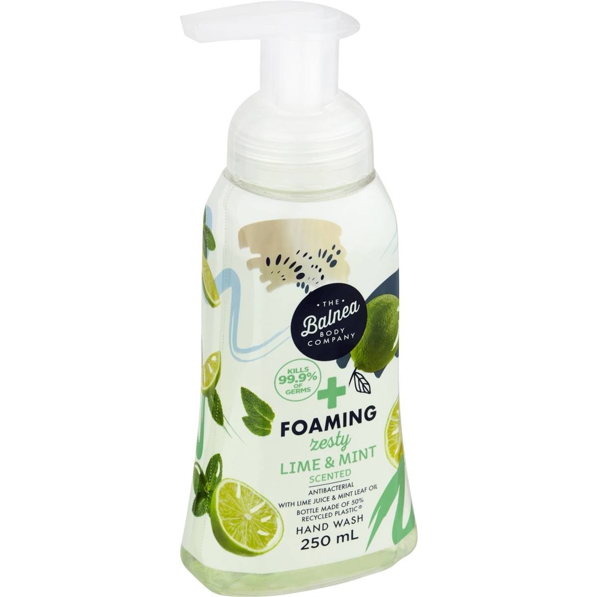 The Balnea Body Company Foaming Handwash Zesty Lime & Mint
