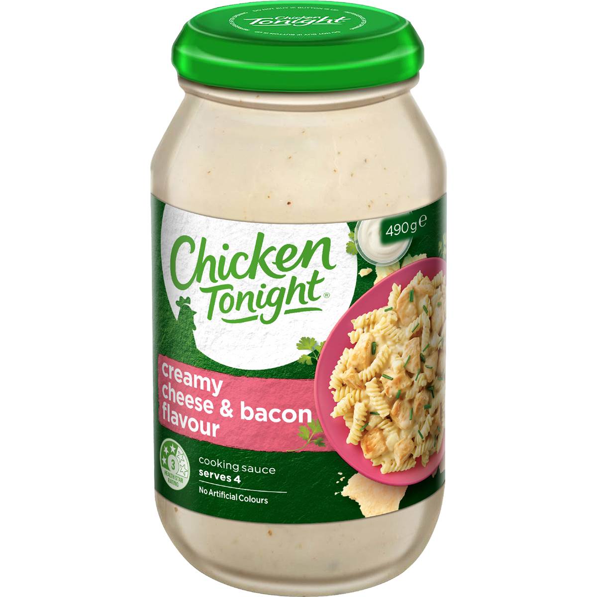 Chicken Tonight Creamy Cheese & Bacon Flavour 490g