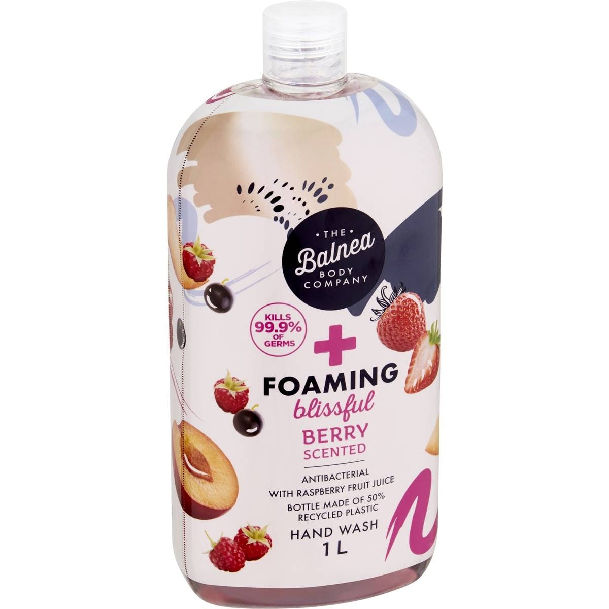 The Balnea Body Company Foaming Handwash Blissful Berry Scented