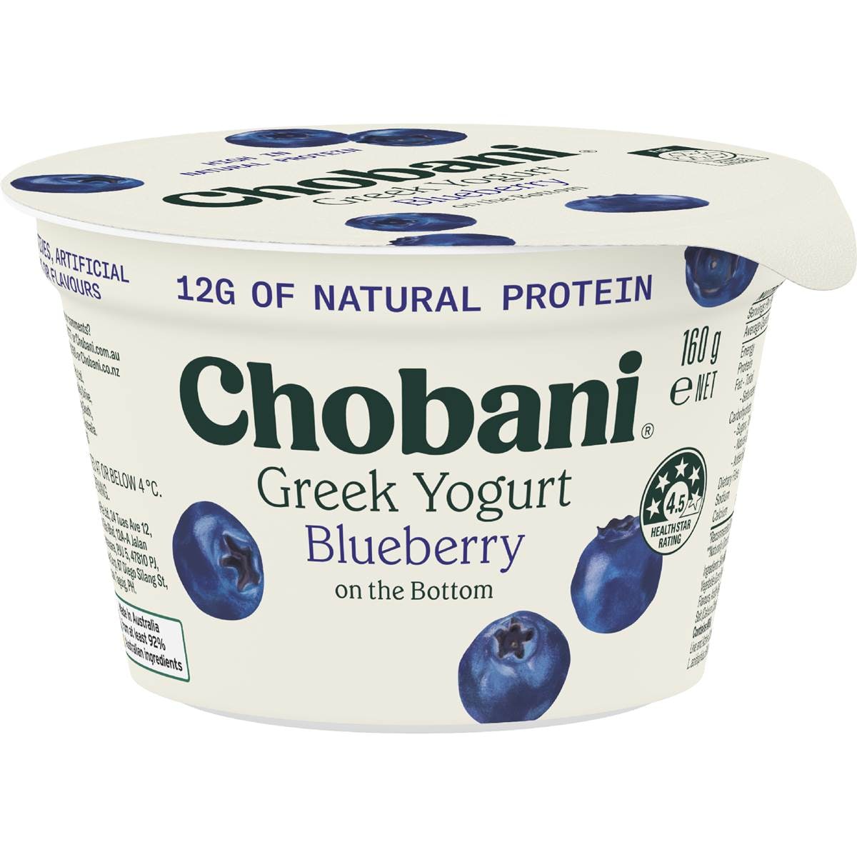 Chobani Greek Yoghurt Blueberry
