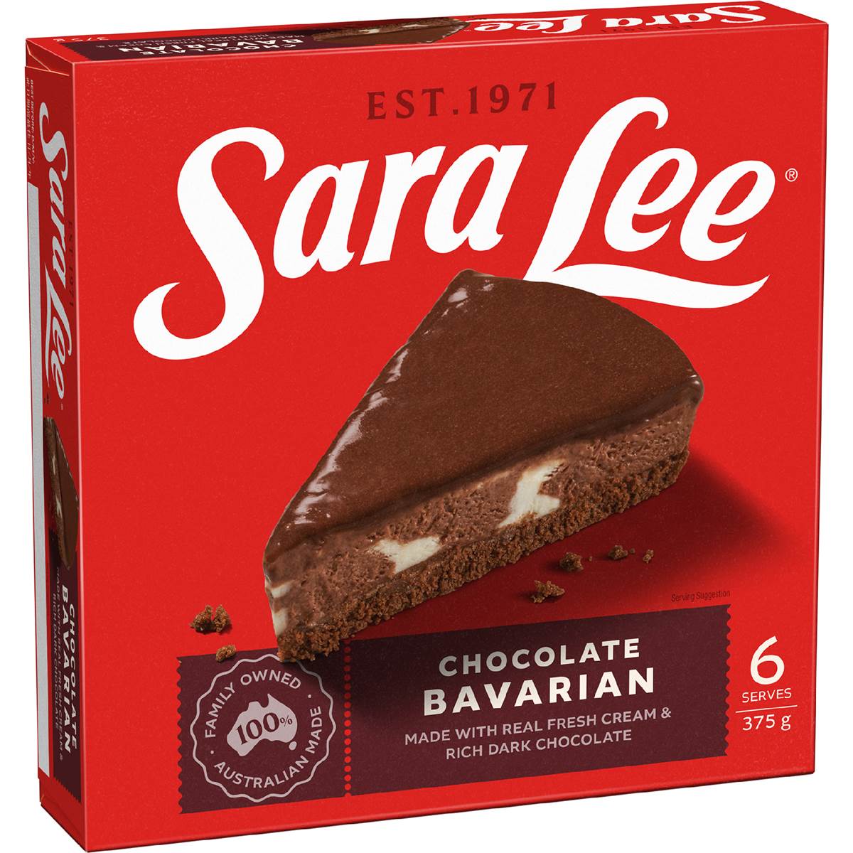 Sara Lee Chocolate Swirl Bavarian 375g