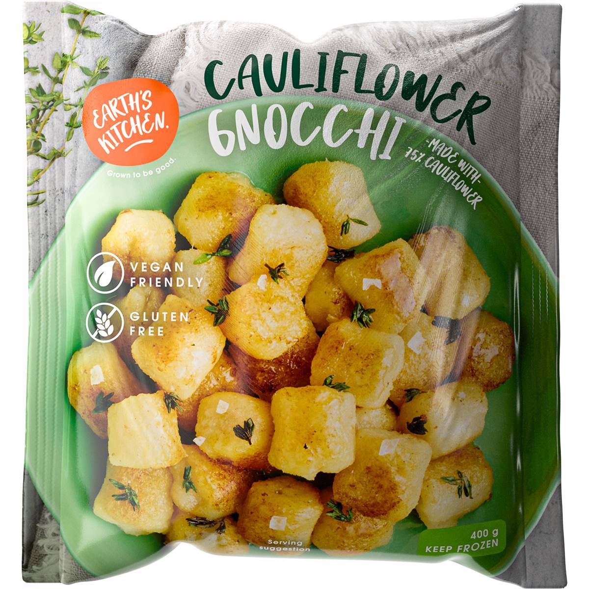 Earth's Kitchen Cauliflower Gnocchi