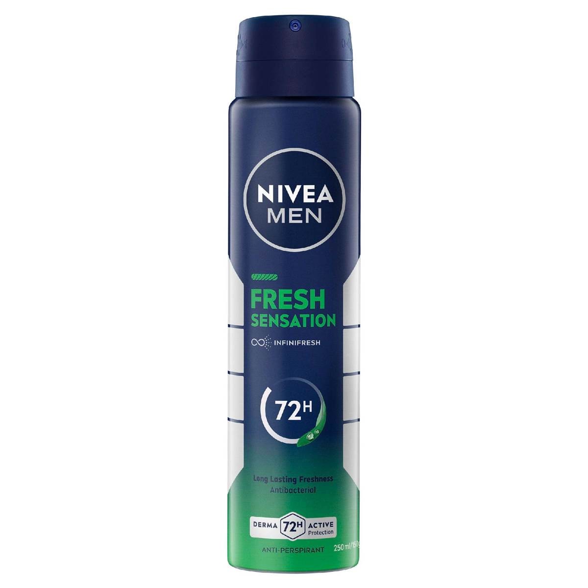 Nivea MEN Fresh Sensation 72hr Antiperspirant Deodorant 250mL