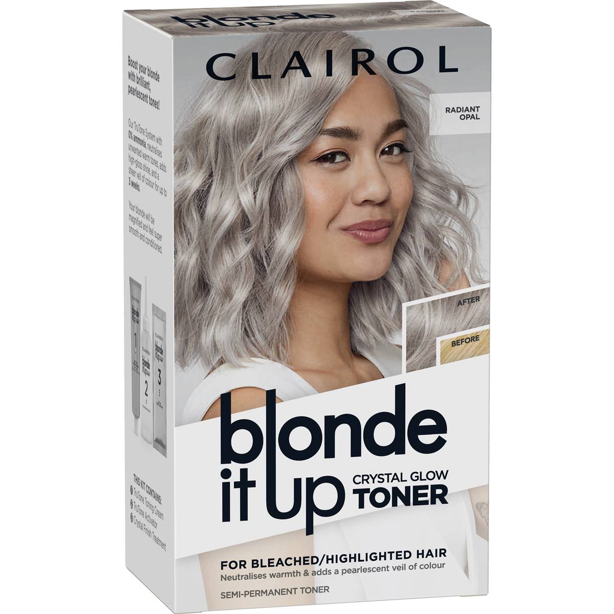 Clairol Blonde It Up Toner Radiant Opal Semi Permanent each