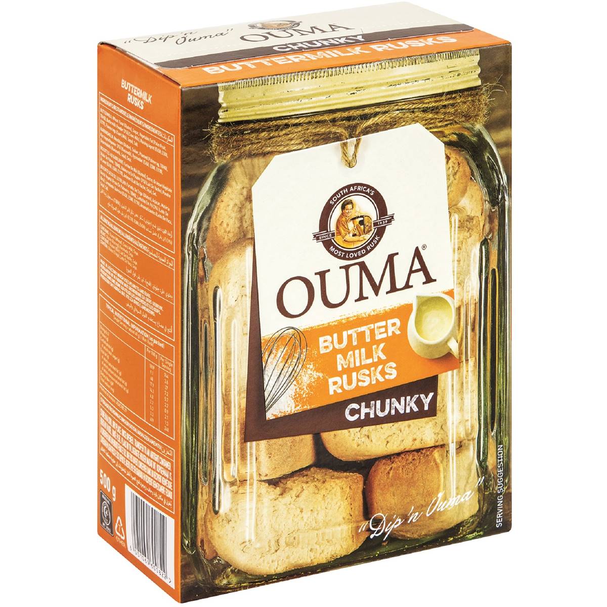 Ouma Butter Milk Rusks Chunky