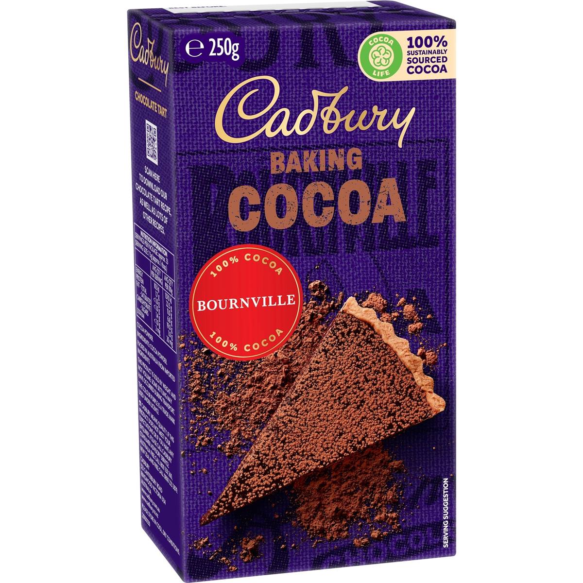 Calories in Cadbury Bournville Cocoa