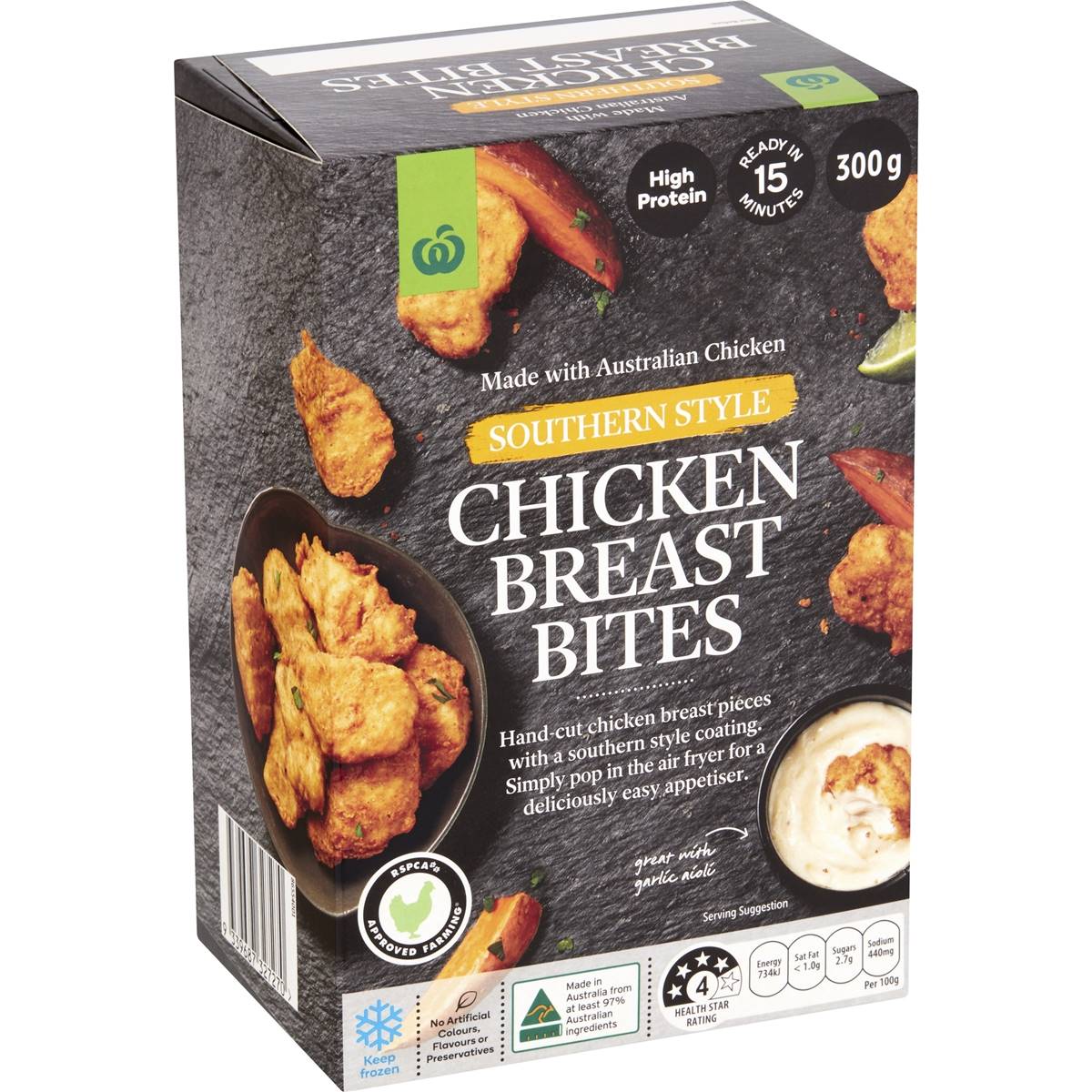 Woolworths Chicken Breast Bites Southern Style