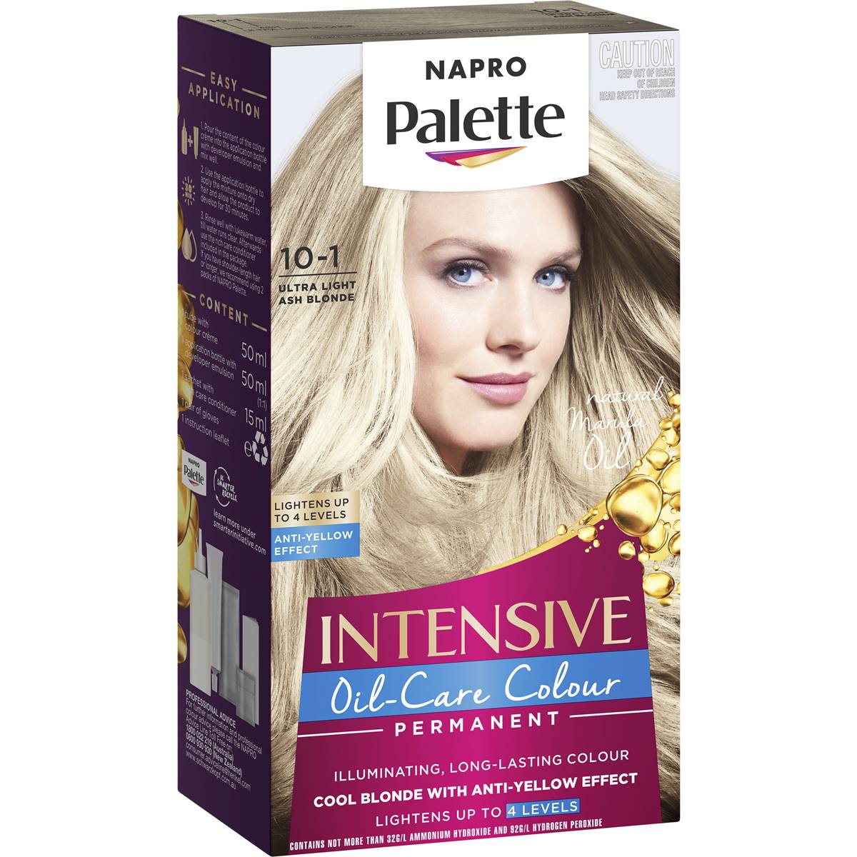 Napro Palette 10.1 Ultra Light Blonde Permanent Hair Dye