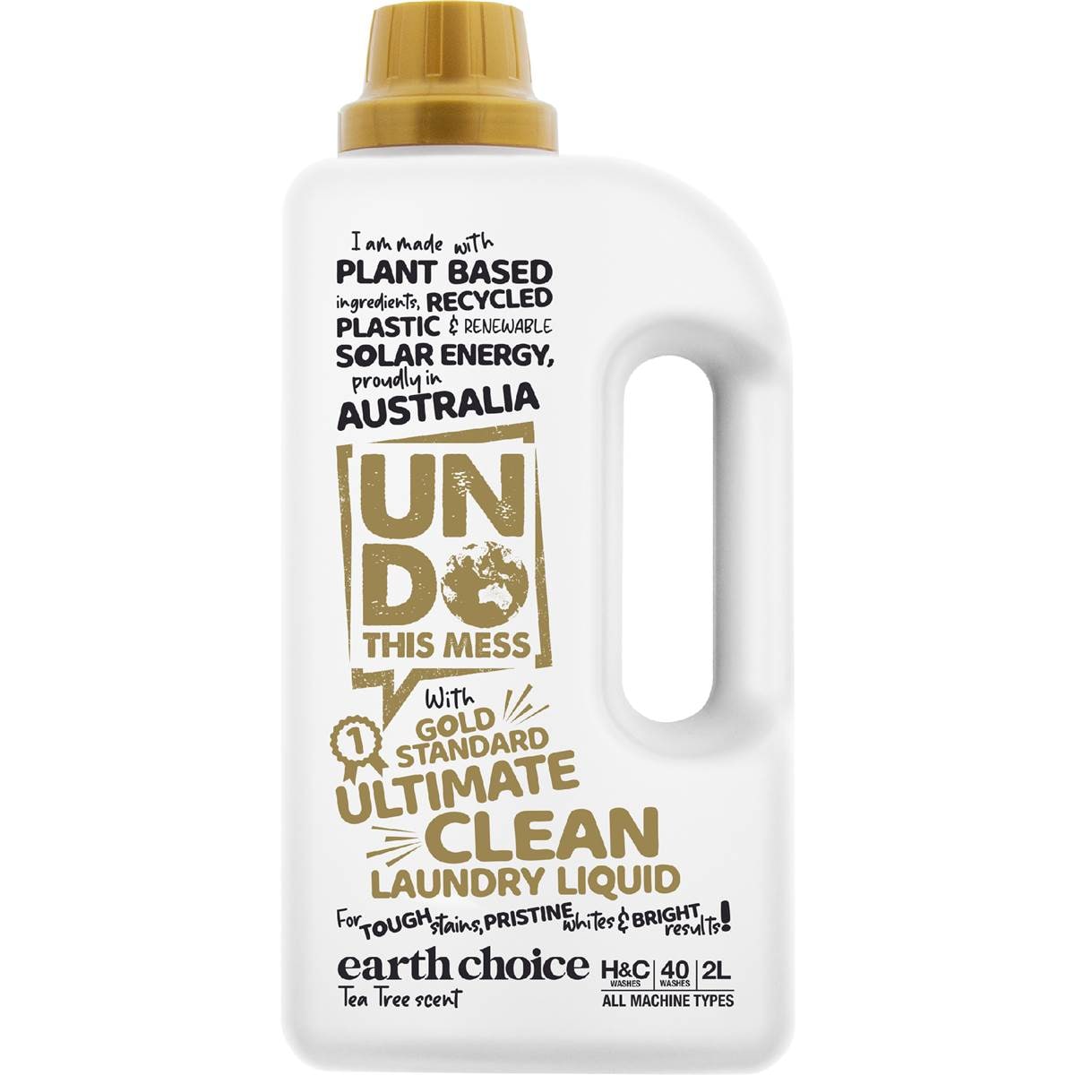 Undo This Mess Gold Standard Laundry Liquid 2L