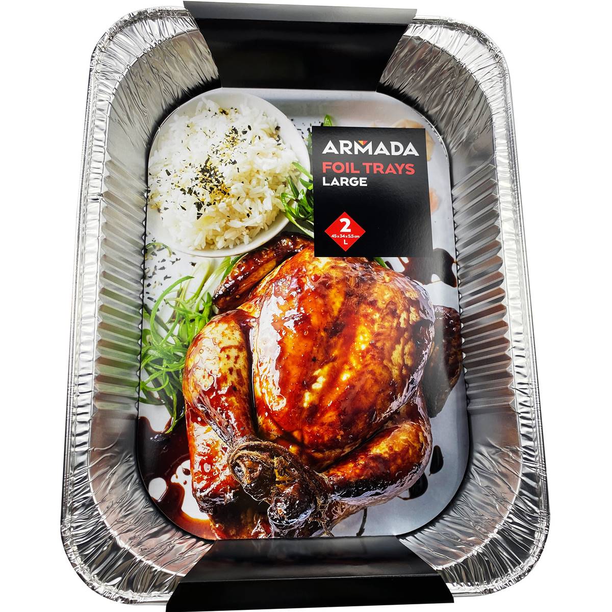Armada BBQ Foil Trays Large