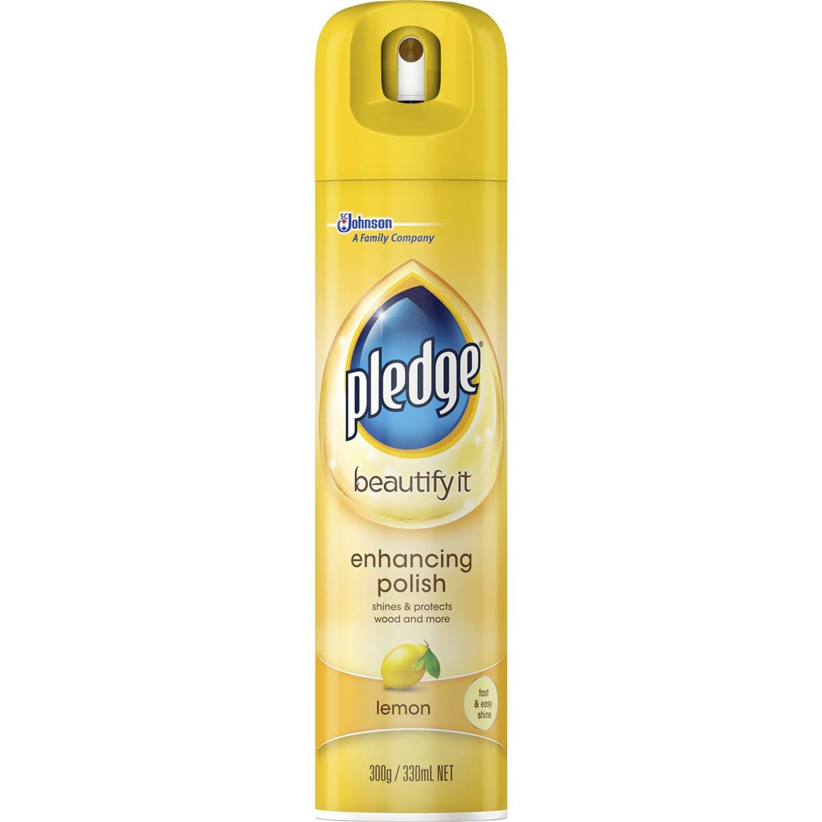 Pledge Enhancing Polish Lemon Extra Care