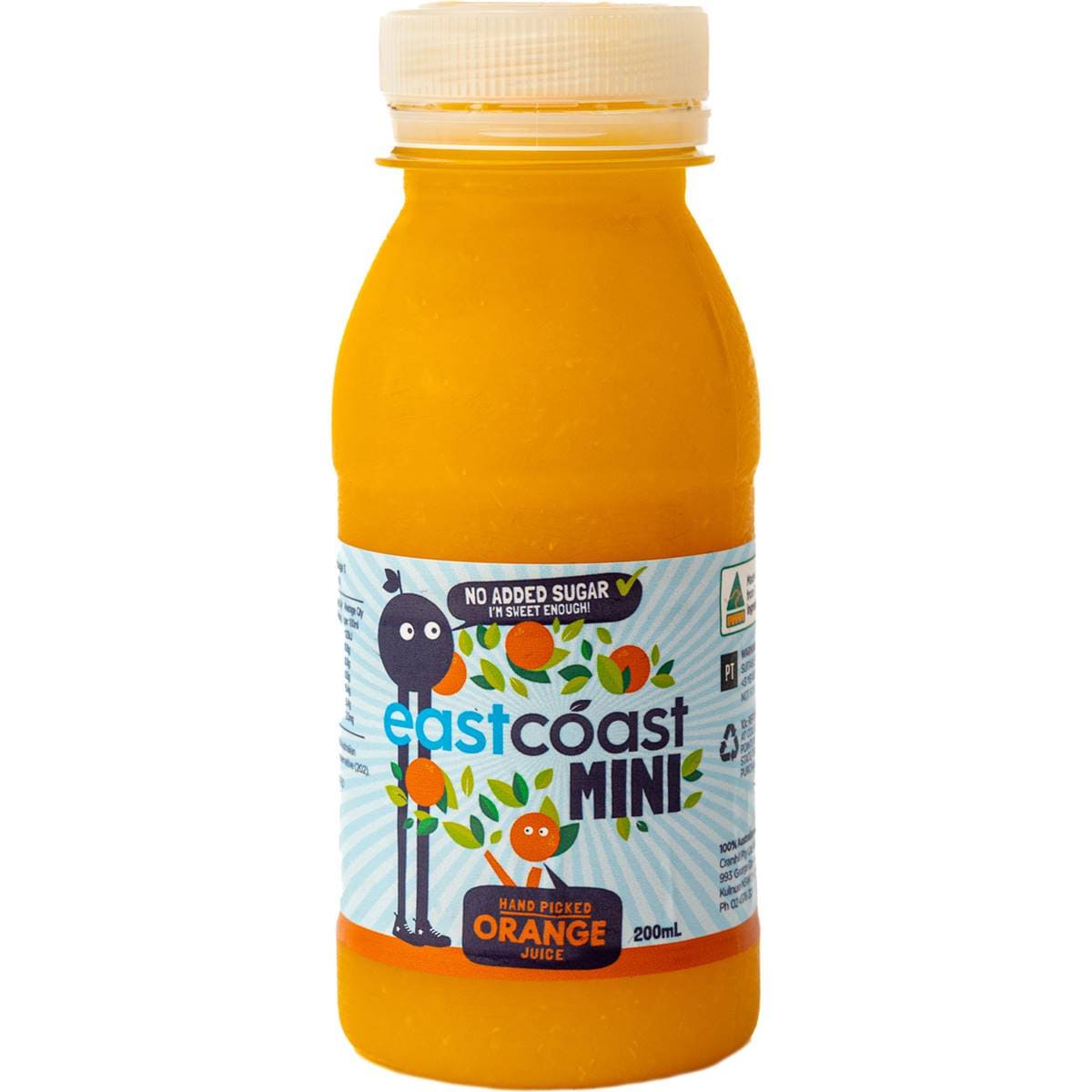 Eastcoast Mini Orange Juice 200mL