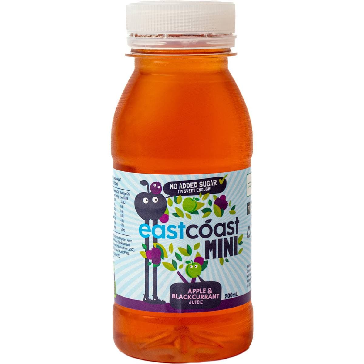 Eastcoast Mini Apple & Blackcurrant Juice 200mL