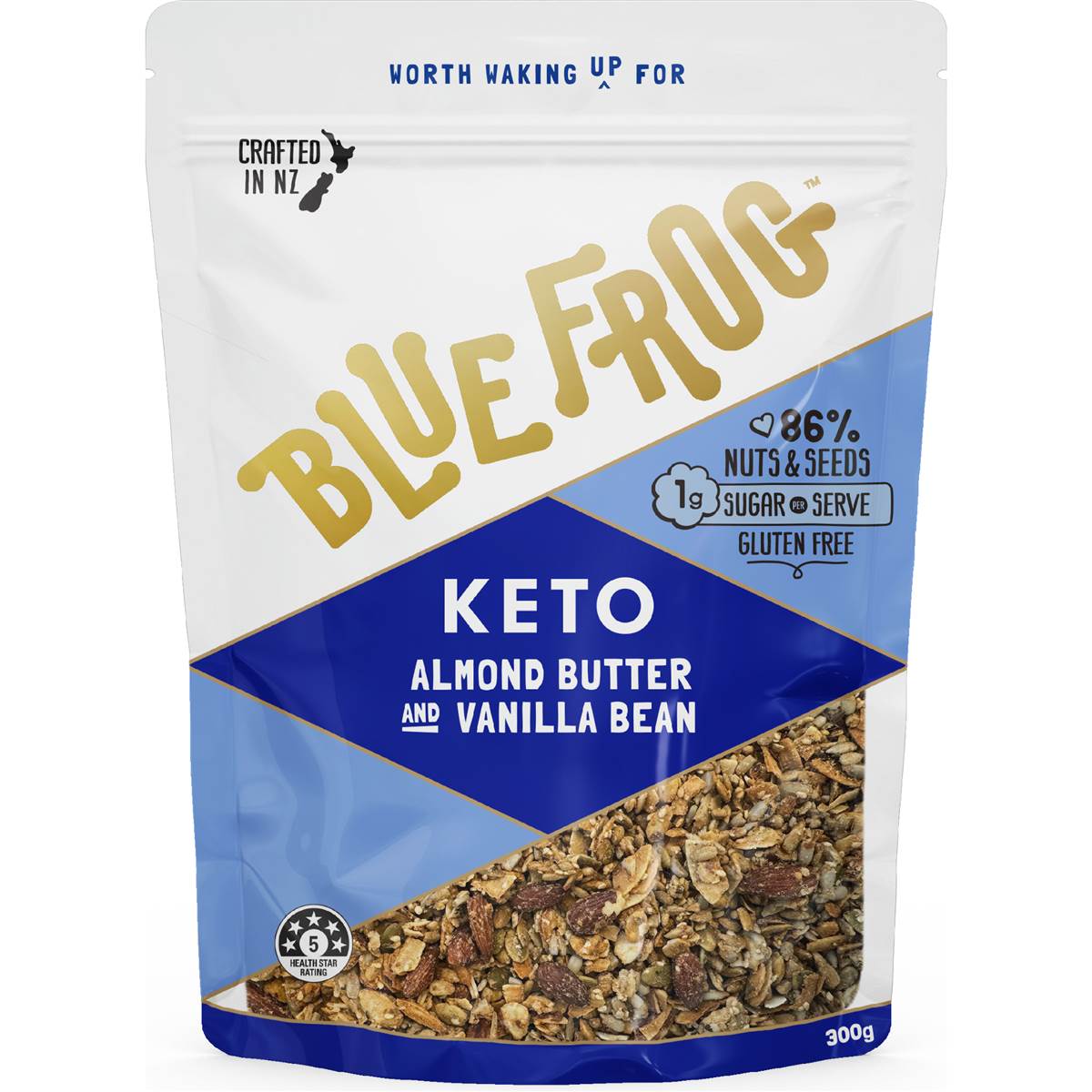 Blue Frog Keto Cereal Almond Butter & Vanilla Bean