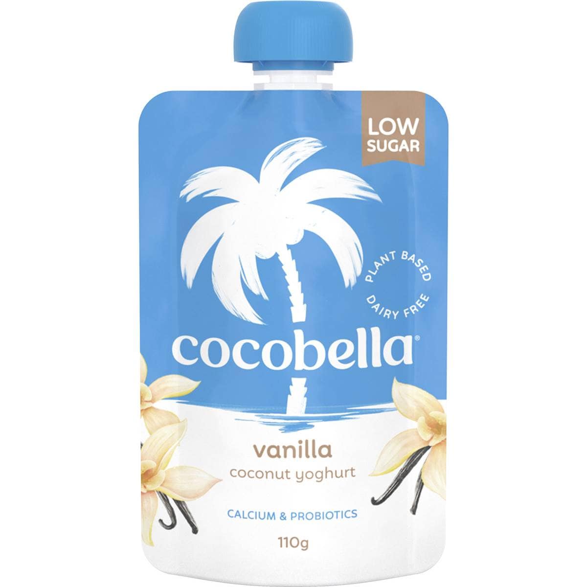 Cocobella Yoghurt Pouch Vanilla 110g