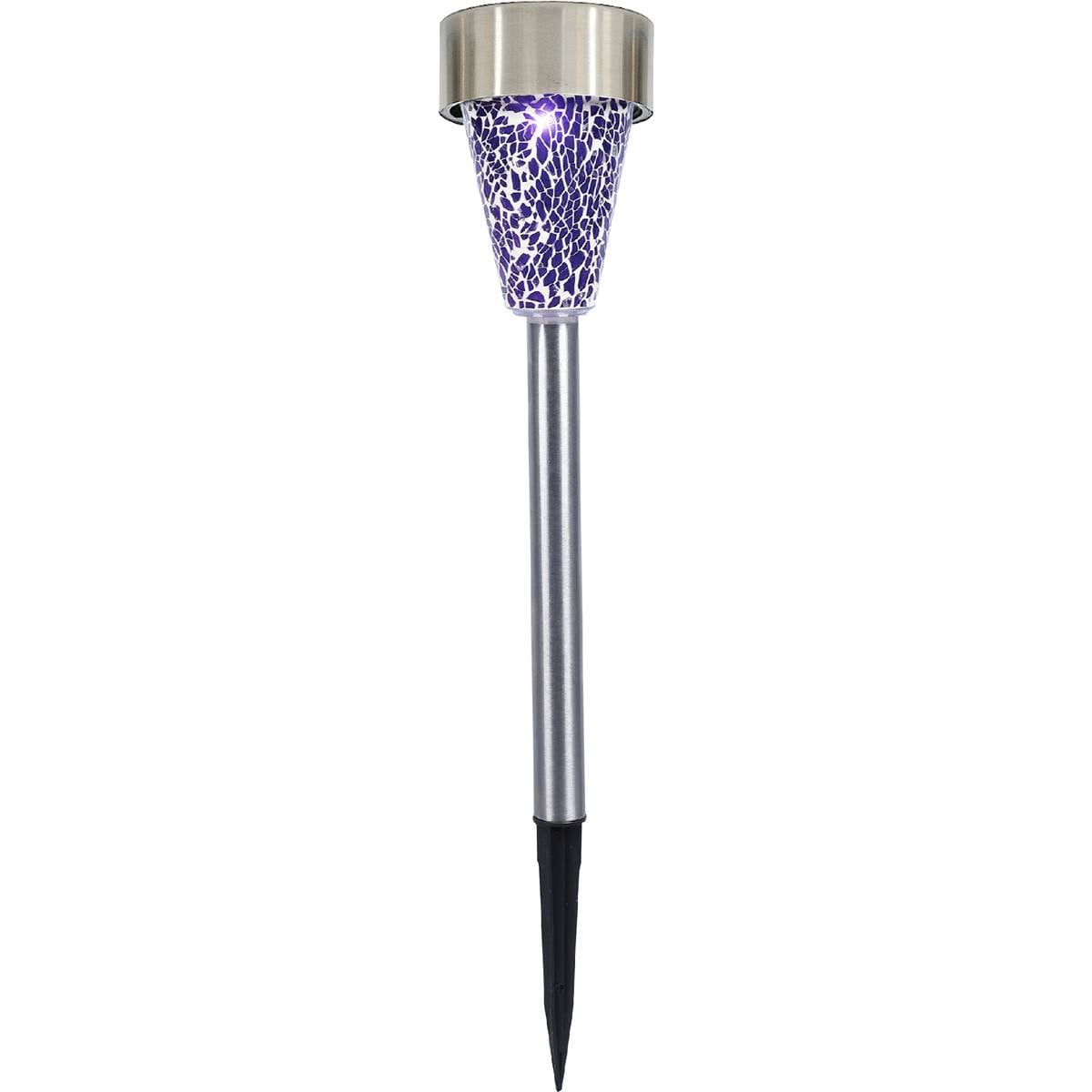 Mirabella Solar Mosaic Path Light Purple Purple